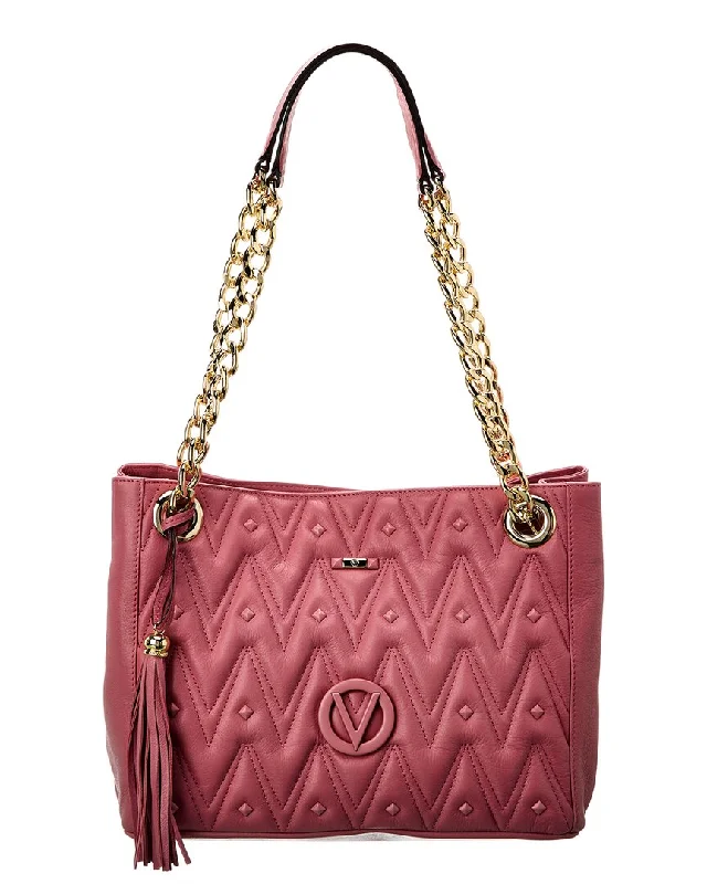  Premium Bags At Special PricesStylish Bags For Fashion Influencers And Bloggers Valentino by Mario Valentino Luisa Diamond Leather Shoulder Bag