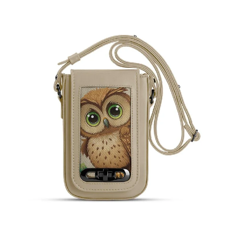  The Best Handbag Sale Of The SeasonUnbeatable Deals Beige Tagged Crossbag Owl