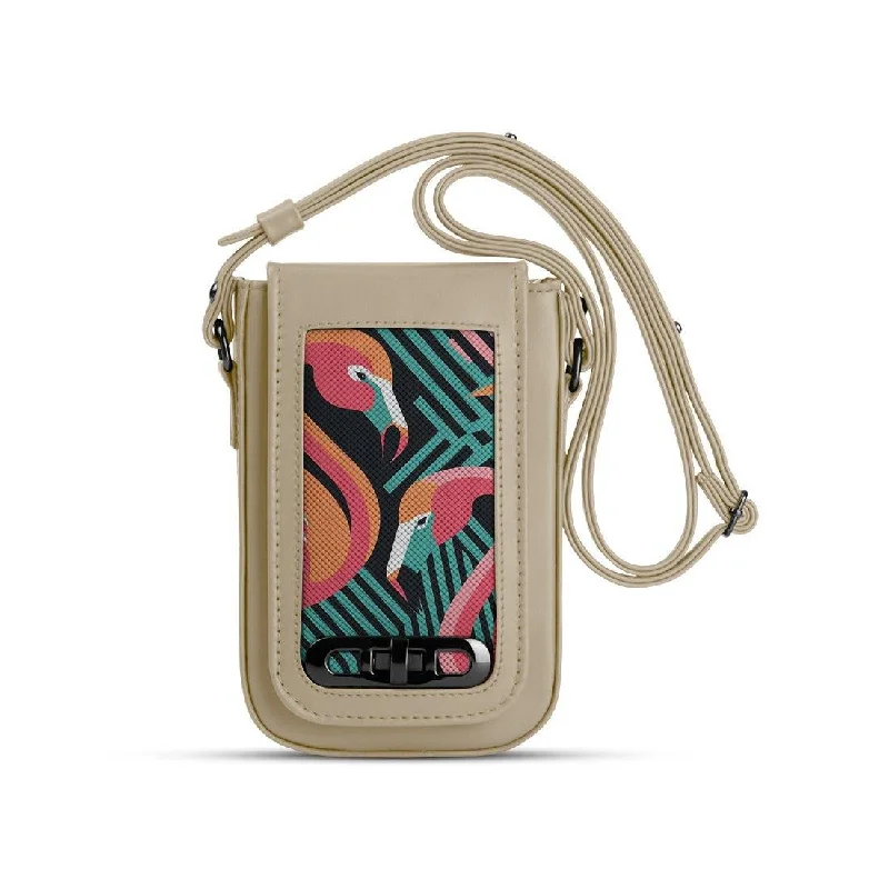 Premium Quality Bags At Affordable PricesHuge Discounts This Week Beige Tagged Crossbag Flamingos & Arrows Premium Quality Bags At Affordable PricesHuge Discounts This Week Beige Tagged Crossbag Flamingos & Arrows