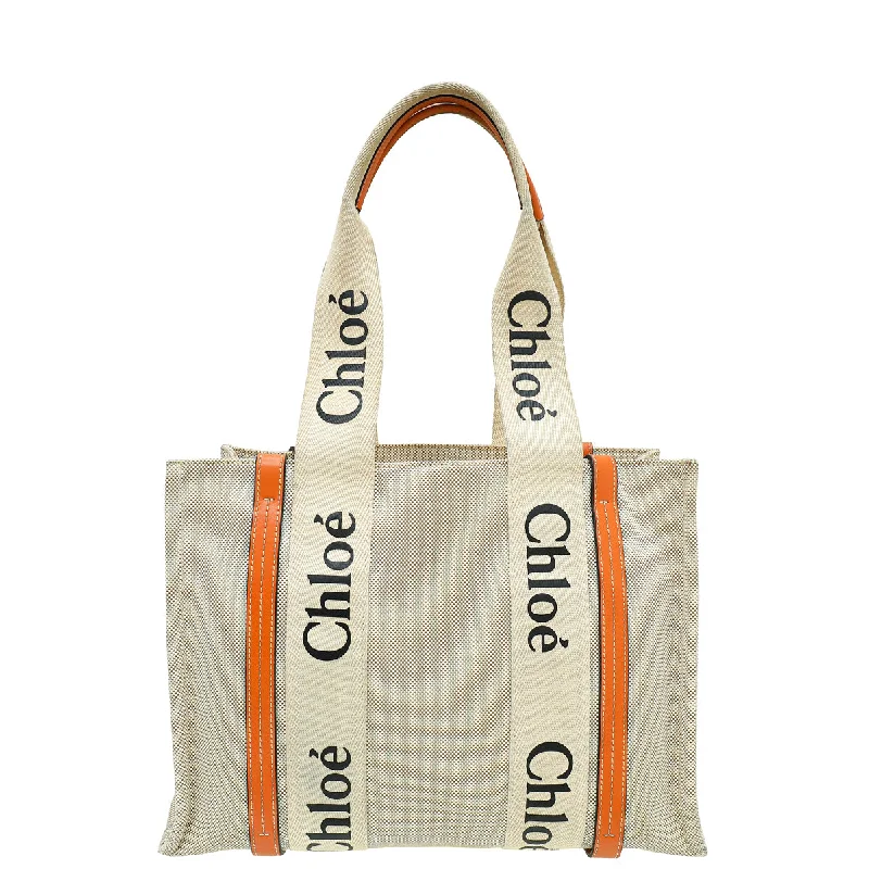  Trendy Purses, Limited OfferDiscounted Designer Bags For Clearance Events Chloe Bicolor Medium Woody Tote Bag