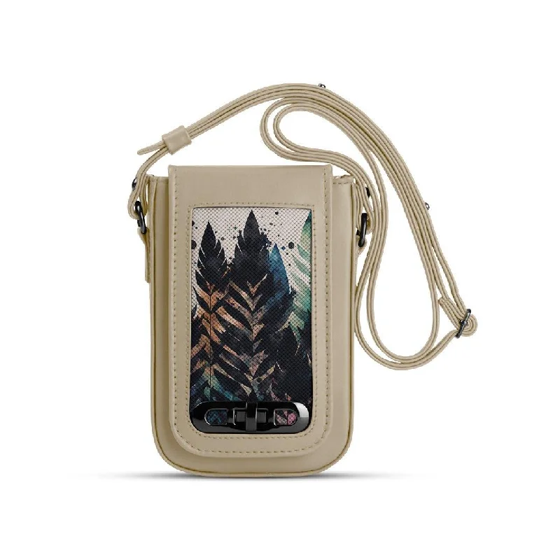  Stylish Handbags With Exclusive Online DiscountsFlash Sale Now Beige Tagged Crossbag Leaf