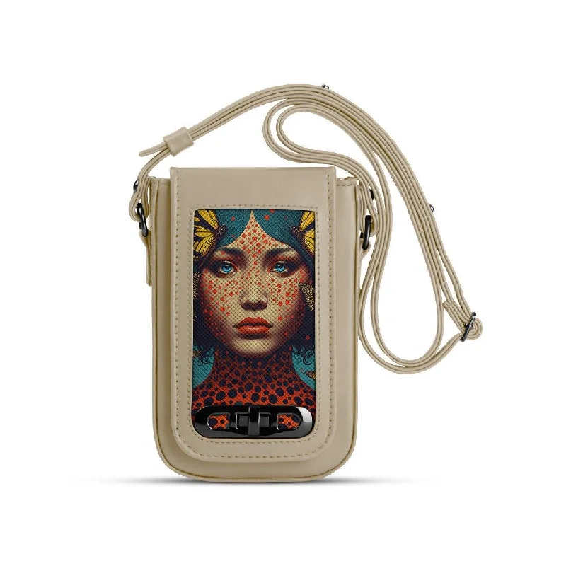  Stylish Totes With Special DiscountsLimited Edition Beige Tagged Crossbag Queen Of butterflies