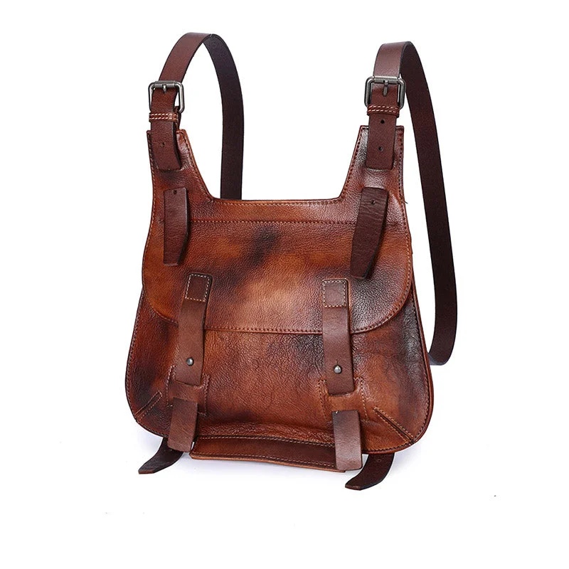  Shoulder Bags, Best Deals TodayTrendy Bags Cool Womens Brown Leather Convertible Backpack Bags Crossbody Purse for Women
