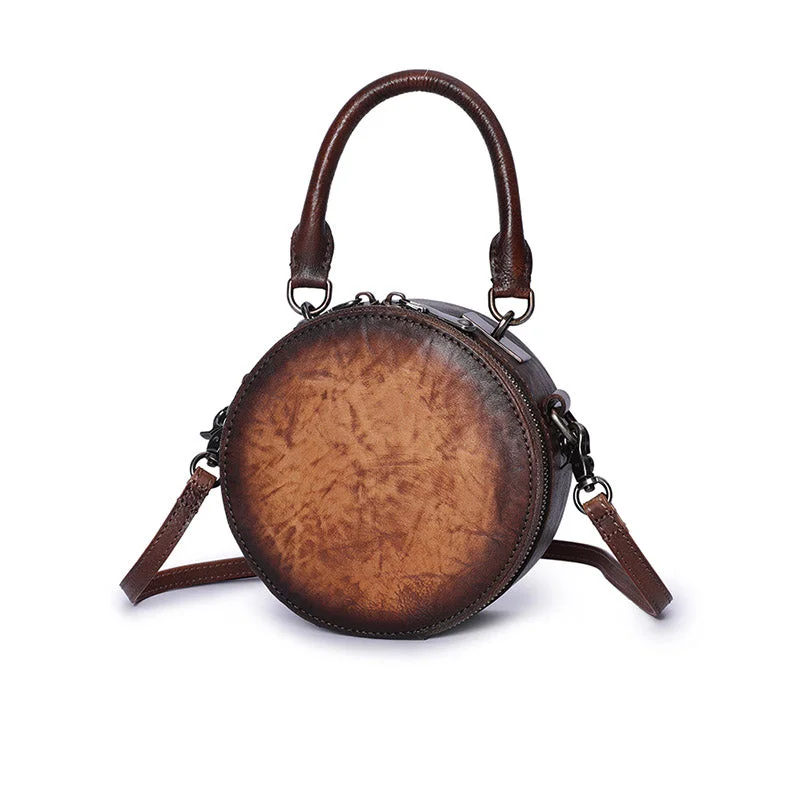  Trendy Handbags At Limited-Time DiscountsStylish Yet Affordable Bags Small Women Circle Bag Leather Crossbody Bags Shoulder Bag Purses for Women