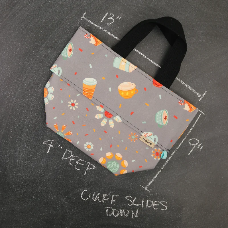 Elegant Purses At Clearance PricesClearance Bags For Budget Shoppers Tote-a-me Collapsing Project Tote Bag in Let's Get Toddy Elegant Purses At Clearance PricesClearance Bags For Budget Shoppers Tote-a-me Collapsing Project Tote Bag in Let's Get Toddy