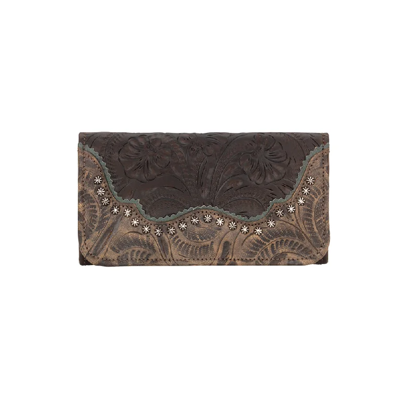 Saddle Ridge Ladies' Tri-fold Wallet 0282