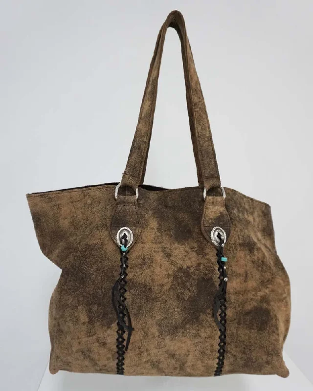 Juan Antonio Soft Leather Tote