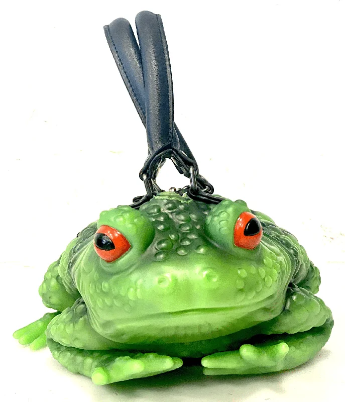 Windy Willow Green Glow in the Dark Toad Bag