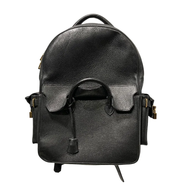 BUSCEMI/Backpack/Leather/BLK/