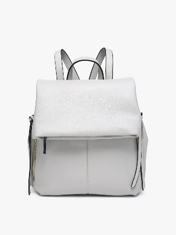 Adley Vegan Foldover Backpack