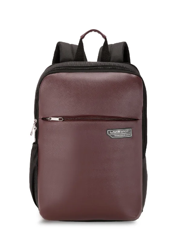 Lavie Sport Chairman 24L Laptop Backpack For Men & Women Brown