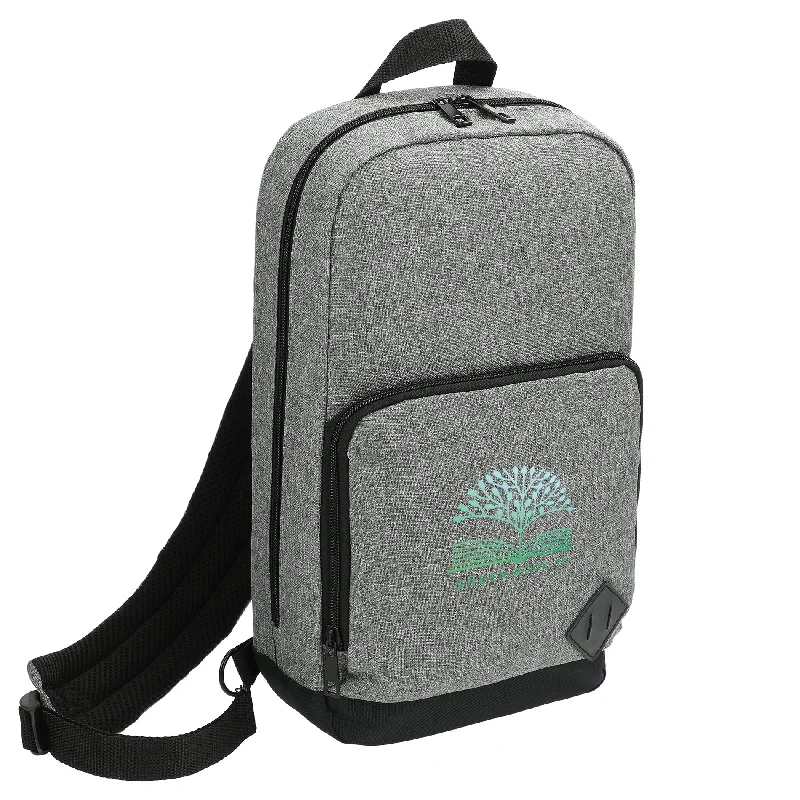 Graphite Deluxe Recyclced Sling Backpack