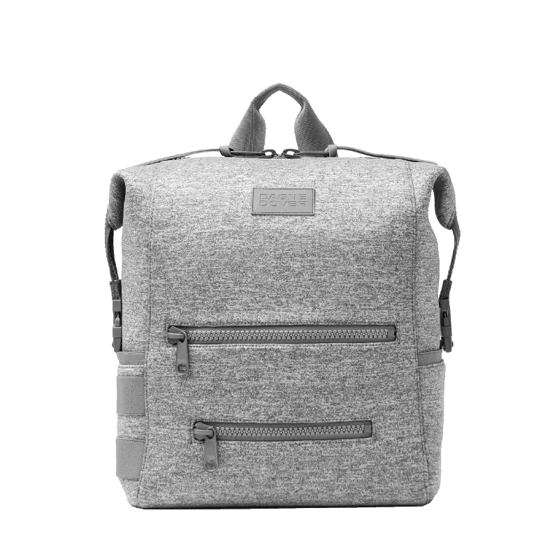 Indi Diaper Backpack in Heather Grey, Large