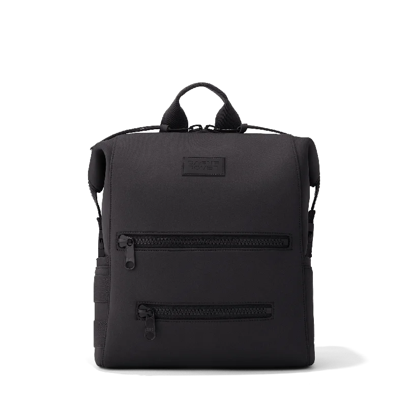 Indi Diaper Backpack in Onyx, Medium