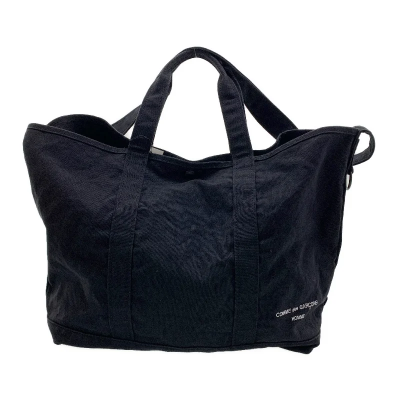 COMME des GARCONS HOMME/Tote Bag/Black/Cotton/HL-K203