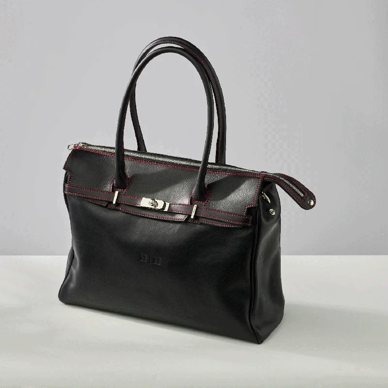 Allegra Tote Bag Rosso Nero