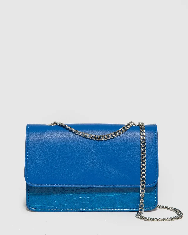 Blue Lauren Crossbody Bag