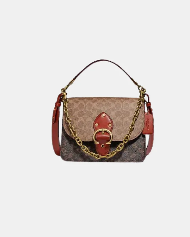  Timeless Handbags, Flash SaleCoach Beat Shoulder Bag In Signature Canvas With Horse And Carriage Print