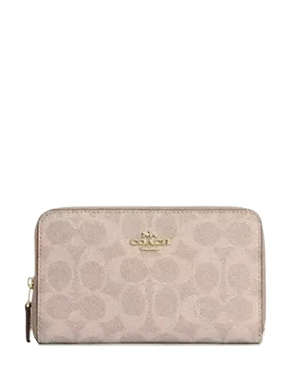 Classic And Modern Handbags Now More AffordableDesigner-Inspired Bags At Budget-Friendly Prices Coach Medium Id Zip Wallet In Signature Canvas Classic And Modern Handbags Now More AffordableDesigner-Inspired Bags At Budget-Friendly Prices Coach Medium Id Zip Wallet In Signature Canvas