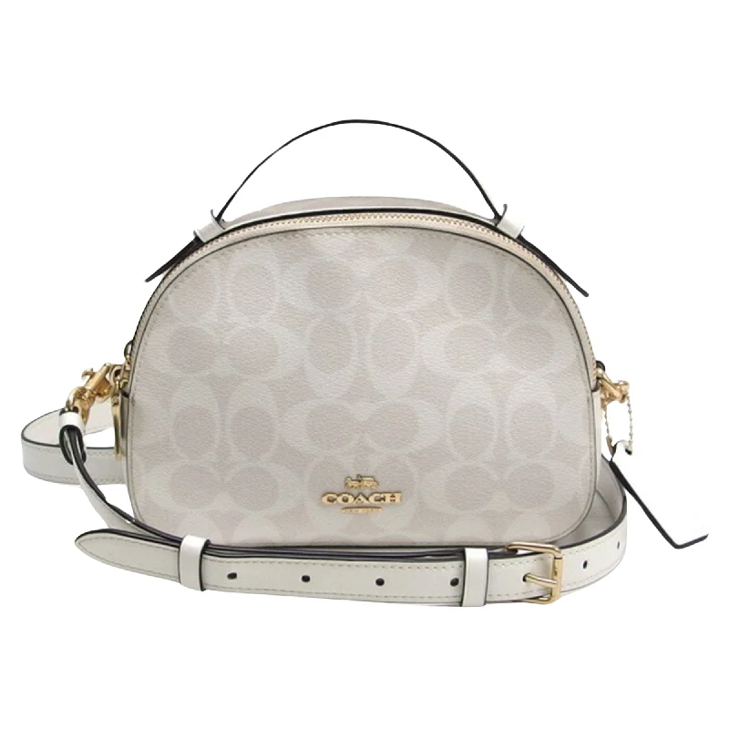 Coach Signature  Canvas Shoulder Bag (Pre-Owned)