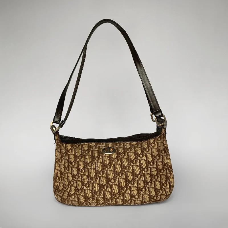 Dior Shoulder Bag Jacquard Oblique Canvas