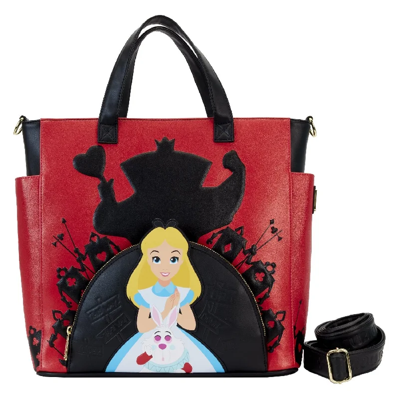 Loungefly Disney Alice in Wonderland Villains Convertible Crossbody