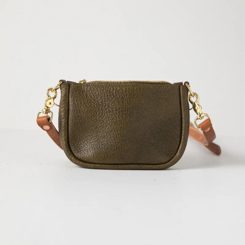 Olive Cypress Mini Crossbody Bag