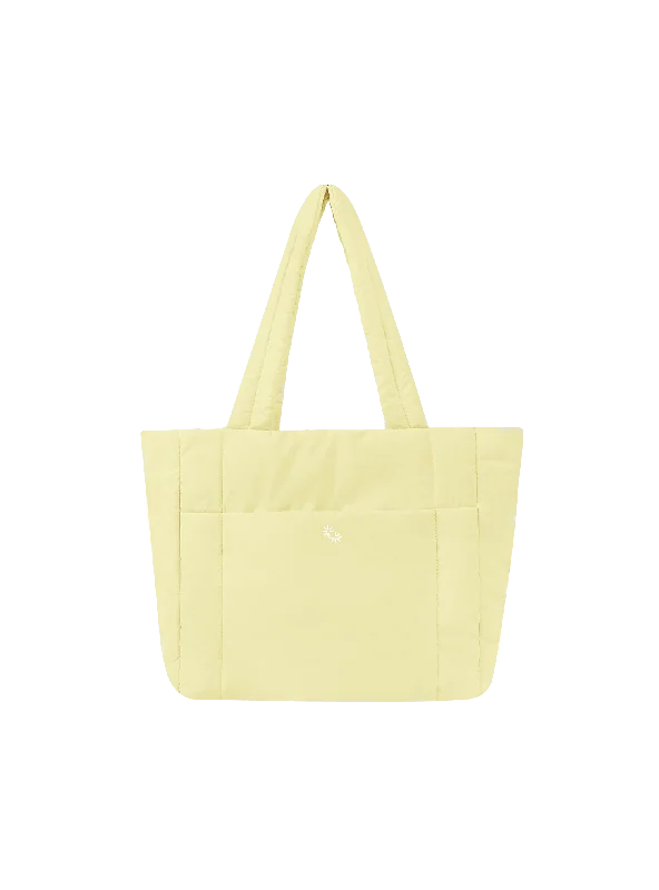 Puffer Shopper (Butter)