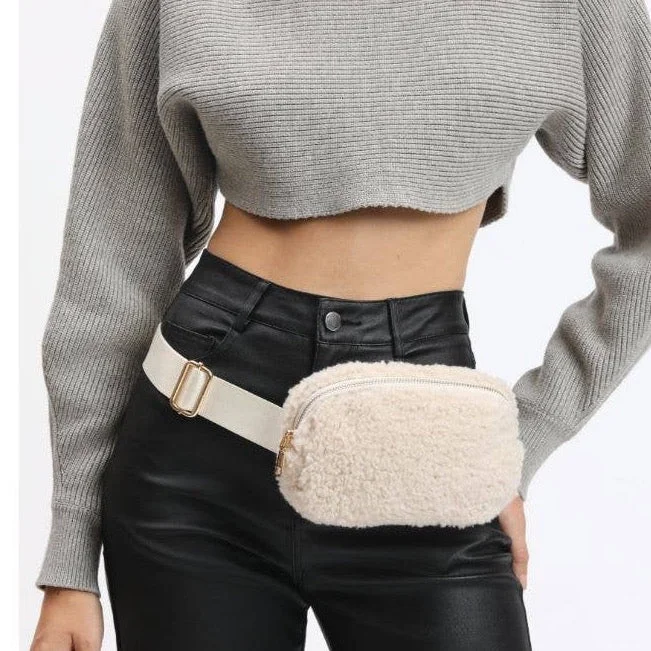  Statement Bags, Shop TodayImeless Style Sherpa Shearling Belt Bag/ Fanny Pack