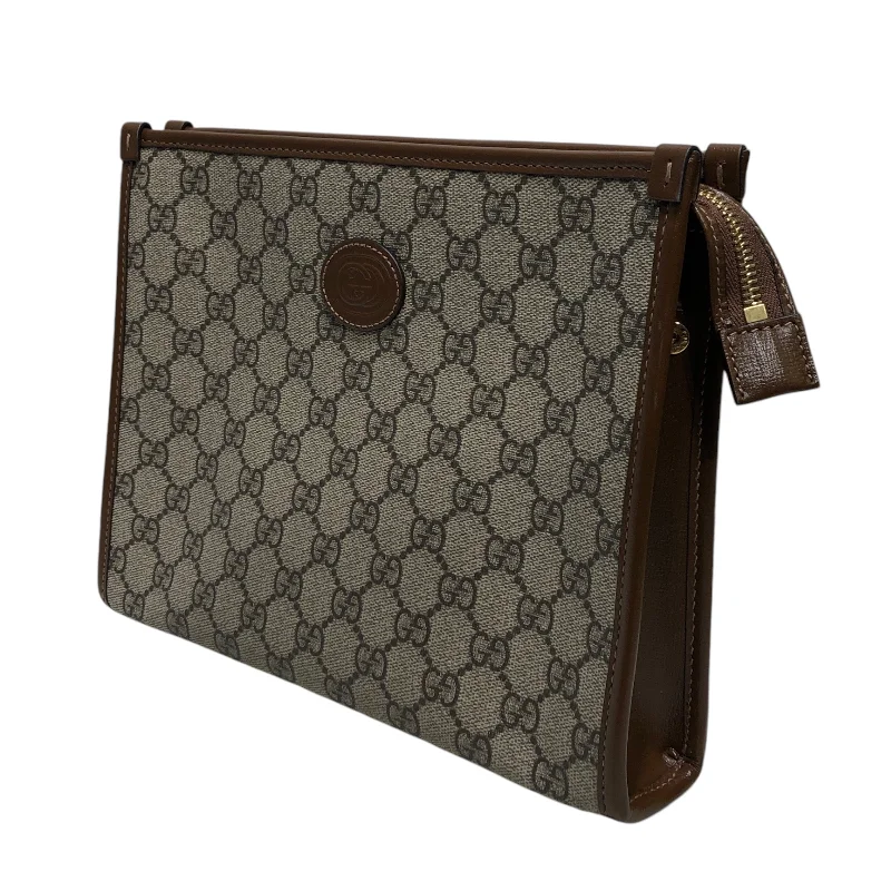 GUCCI/Clutch Bag/Monogram/MLT/GG SUPREME BEAUTY CASE