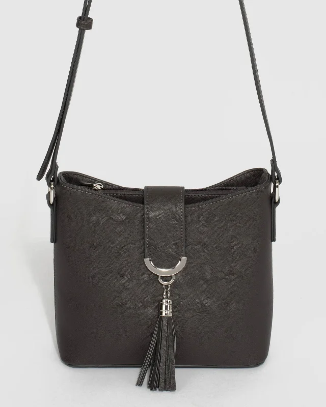 Black Libby Crossbody Bag