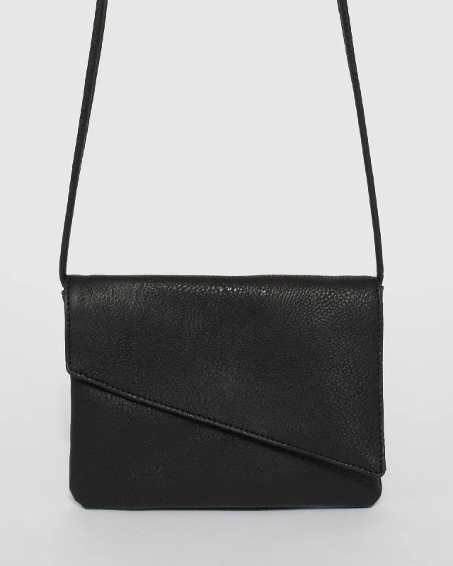 Black Pippa Crossbody Bag