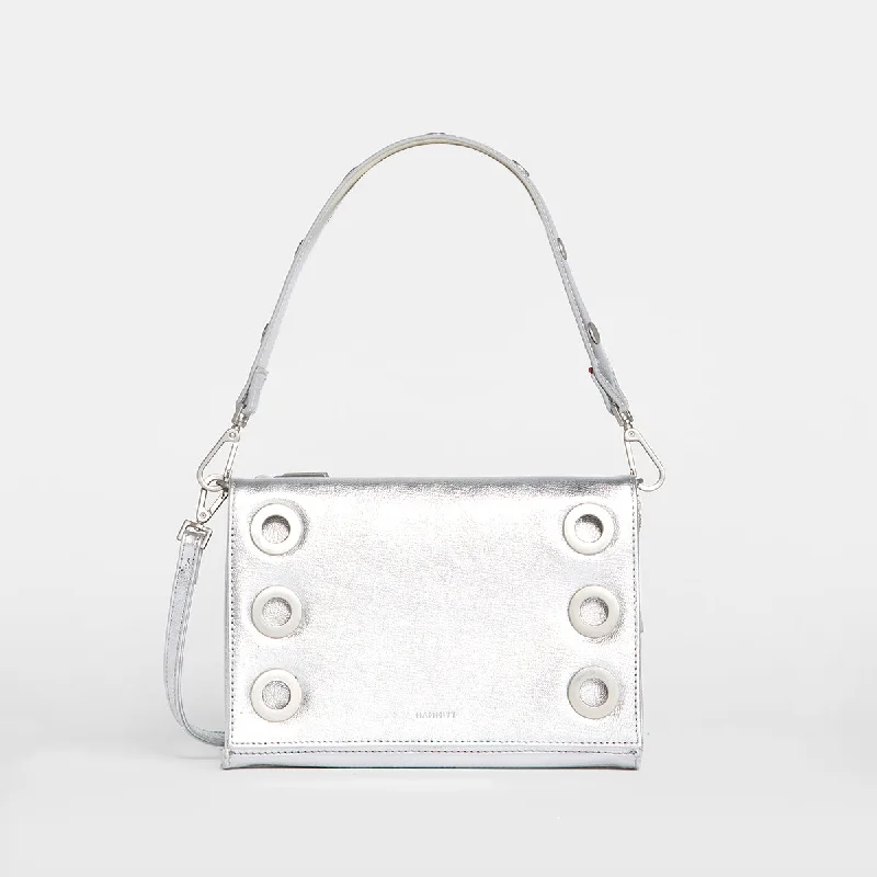 Montana Clutch | Sidewalk Silver/Brushed Silver | Sml