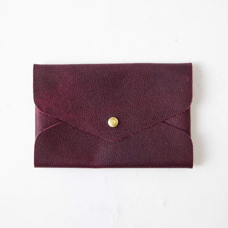 Purple Kodiak Envelope Clutch