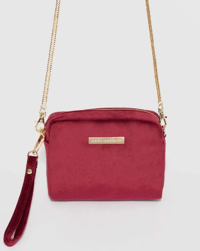 Red Crossbody Bag