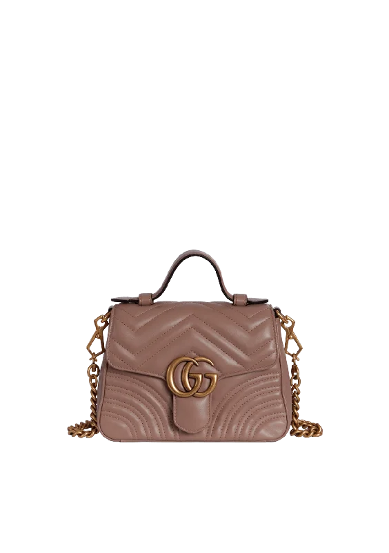 GG MARMONT MINI TOP HANDLE BAG