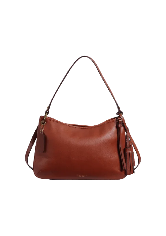 LEATHER SHOULDER BAG