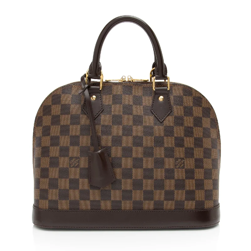 Louis Vuitton Damier Ebene Alma PM Satchel (SHF-sYnCGl)