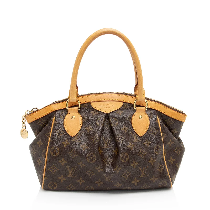 Louis Vuitton Monogram Canvas Tivoli PM Satchel (SHF-1oaaCK)