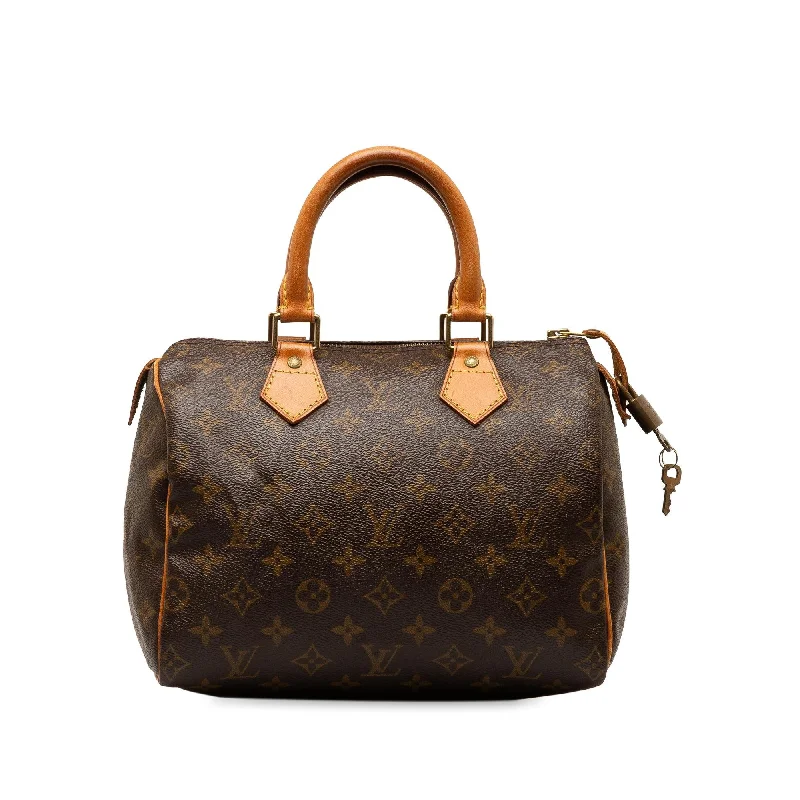 Louis Vuitton Monogram Speedy 25 (SHG-jXaGND)