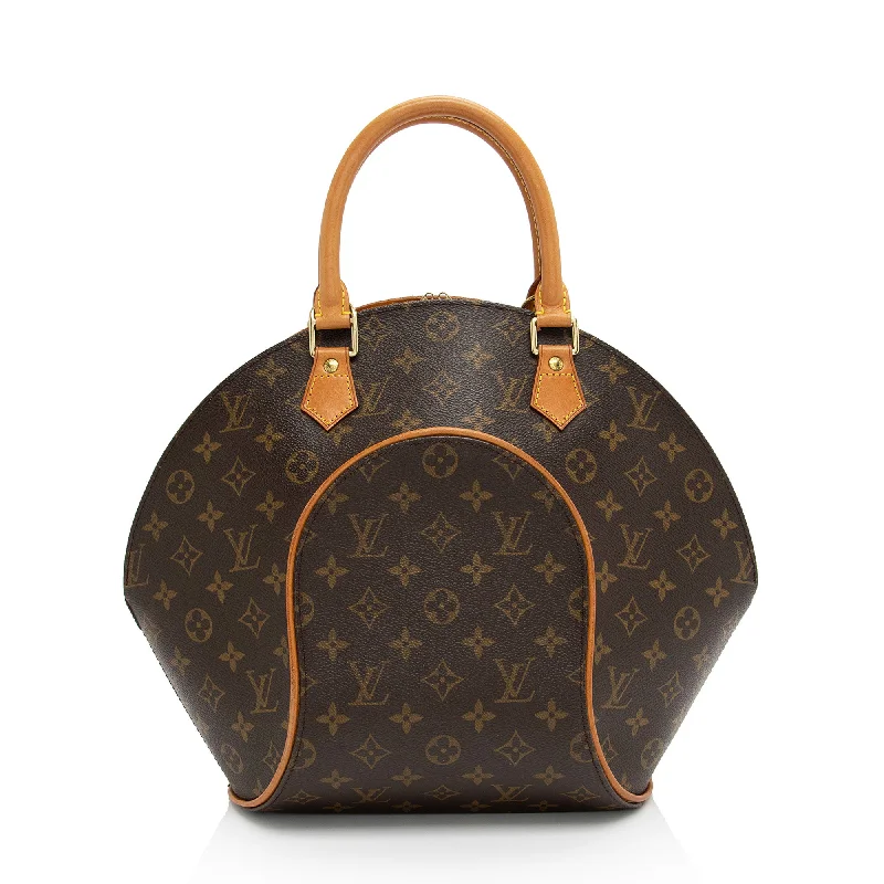 Louis Vuitton Vintage Monogram Canvas Ellipse MM Satchel (SHF-D0yLbR)