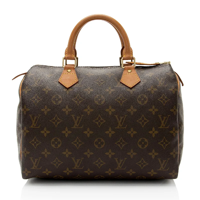 Louis Vuitton Vintage Monogram Canvas Speedy 30 Satchel (SHF-2mH6P9)