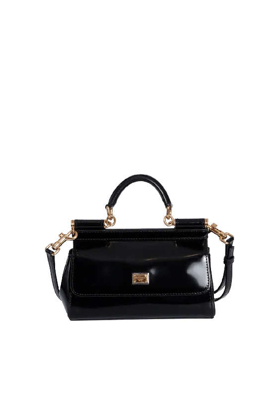 PATENT LEATHER MISS SICILY BAG