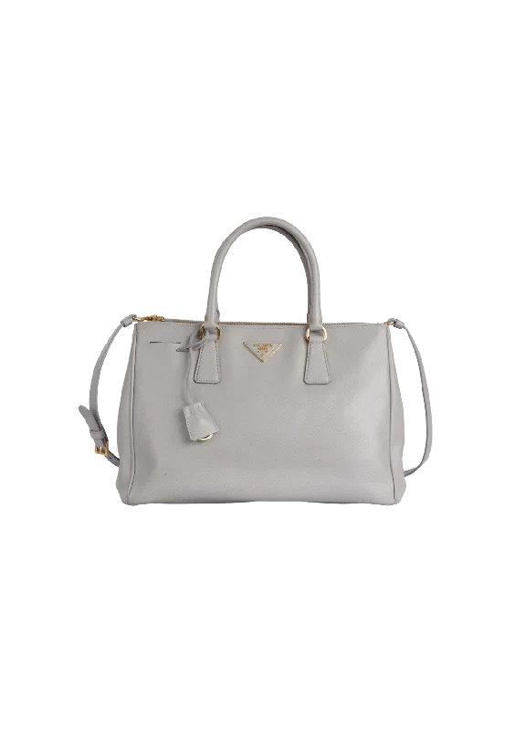 SAFFIANO LUX DOUBLE ZIP GALLERIA